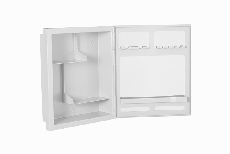 Armário Embutir/Sobrepor Astra C/ Espelho A43 Pvc - Imagem 2