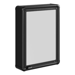 Armario Espelheira 1 Portas Perfil Aluminio Lbp12/s Astra