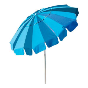 Guarda Sol Sky 2,20mt Grande Aluminio Praia Piscina Azul
