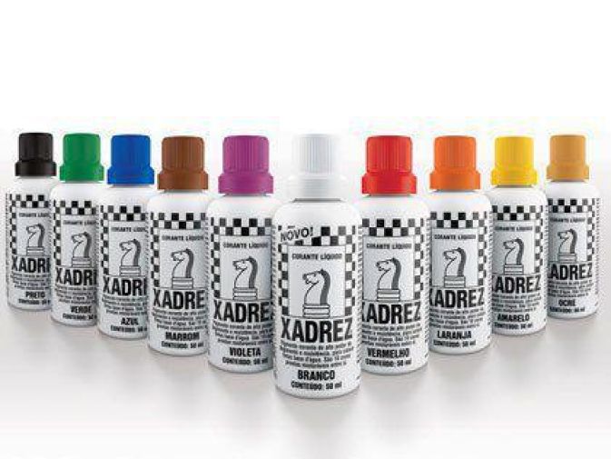 Corante Líquido Tinta Bisnaga Xadrez