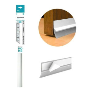 Veda Porta C/ Adesivo 3m 80cm Rodo Silicone Stamaco