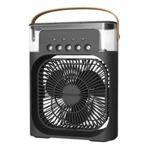 Mini Climatizador De Ar Umidificador Ventilador Portatil Usb