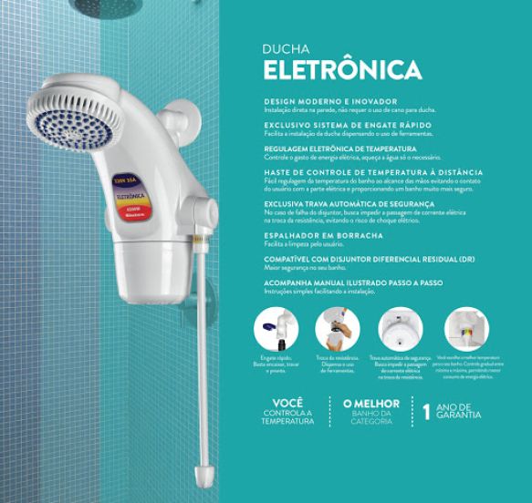Ducha Eletrônica Sintex 7000 W - Imagem 3