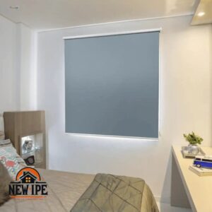 Persiana Rolo Blackout Napoles | Cinza Claro