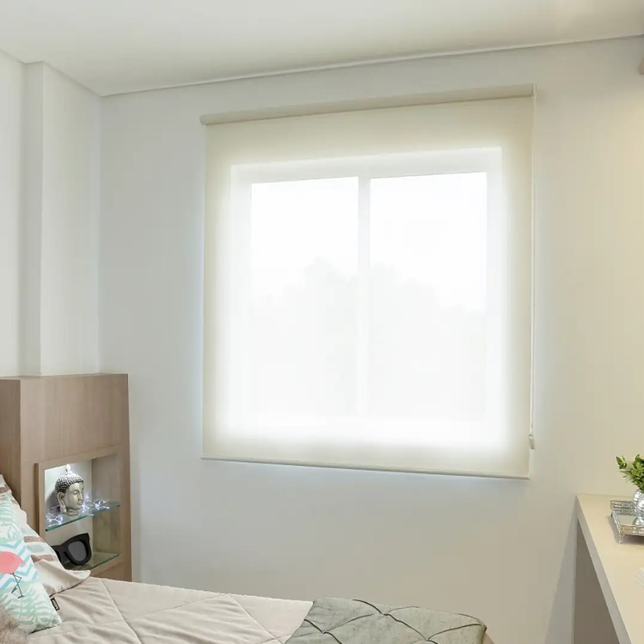 PERSIANA ROLO TECIDO TELA SOLAR SCREEN 3% | Bege - Valor m²