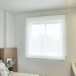 PERSIANA ROLO TECIDO TELA SOLAR SCREEN 3% | Branco - Valor m²
