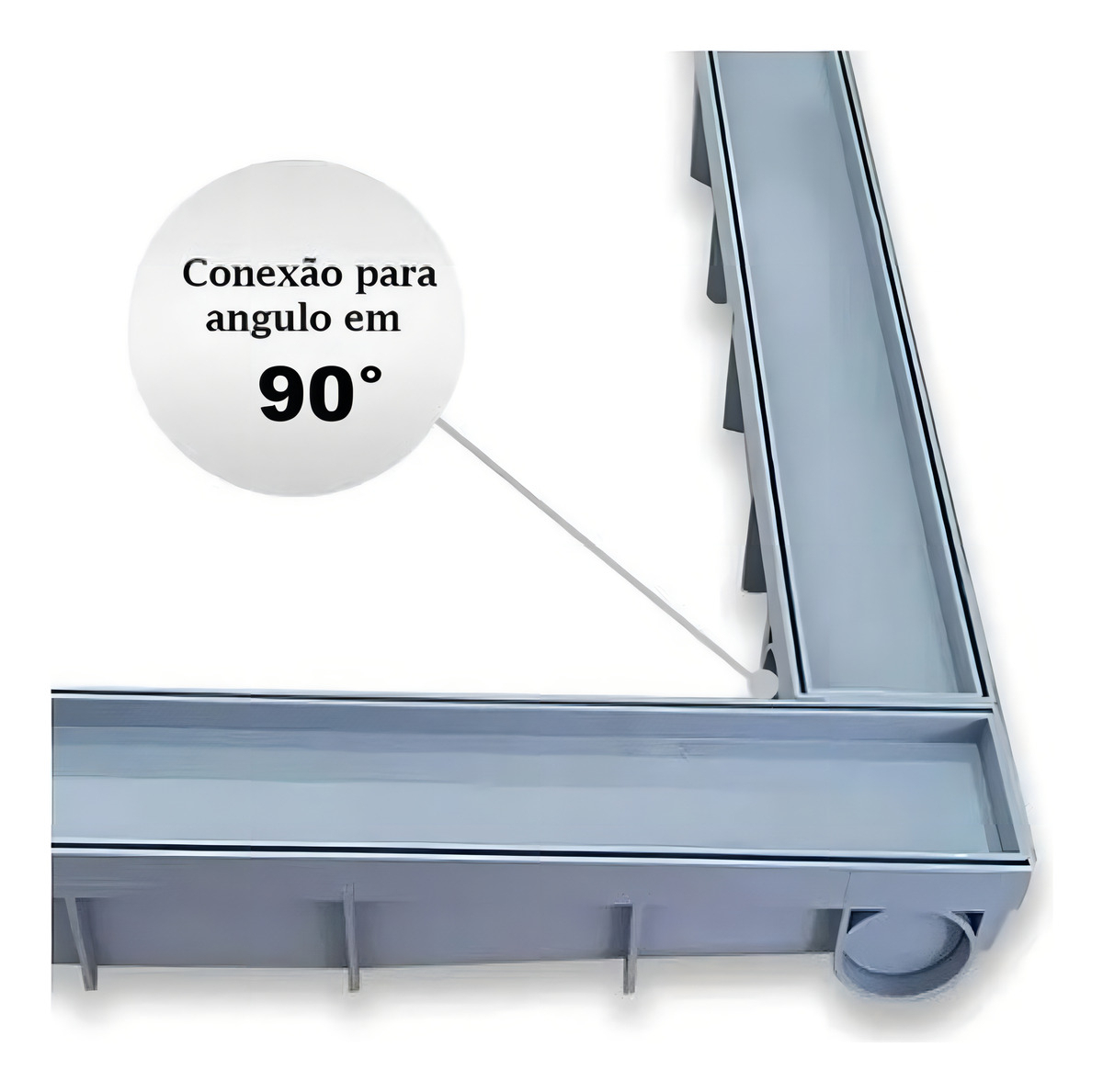 RALO INVISIVEL LINEAR 6X50CM PRETO SSLARES - Imagem 5