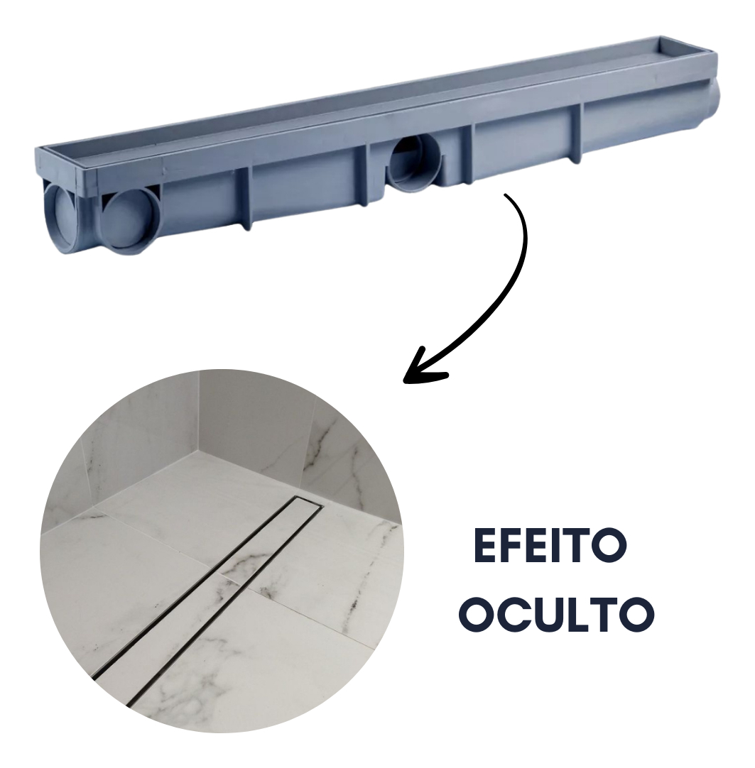 RALO INVISIVEL LINEAR 6X50CM CINZA SSLARES - Imagem 3