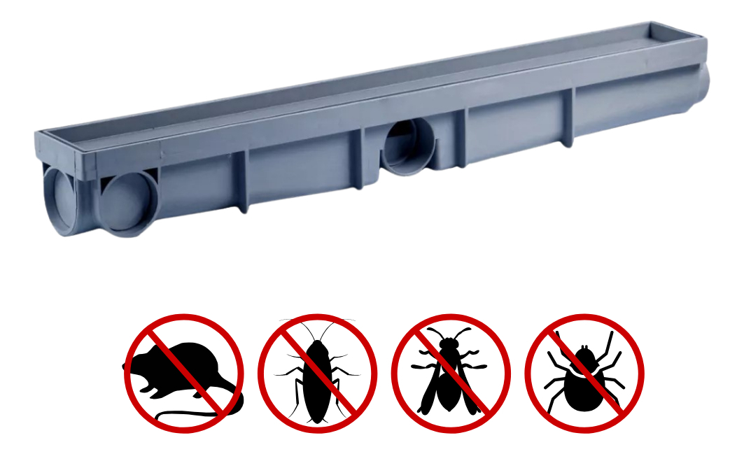 RALO INVISIVEL LINEAR 6X50CM CINZA SSLARES - Imagem 5
