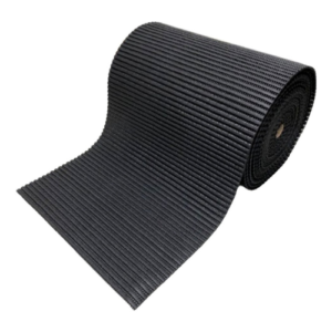 Passadeira Antiderrapante Preto 43Cm 1M
